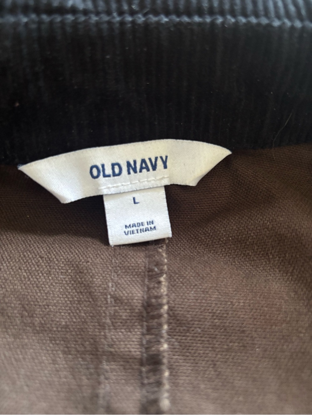 Old Navy Women's Brown Barn Jacket - Picture 4 of 4
